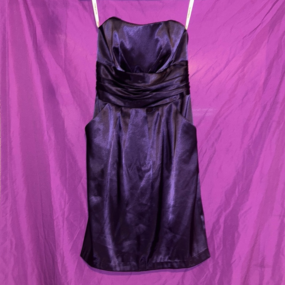 Never worn, strapless